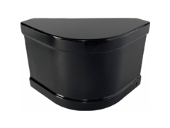Aluminum Casting, Motortrac Bottom Front Corner, Blackout