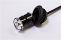 3/4" Led Clearance Light, Amber with Clear Lens 