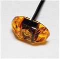 Oval 2" Led Clearance Light, Amber 