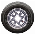 Goodyear Endurance Tire ST225/75R15E with 6 Lug Steel Silver Spoke Wheel