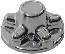 Chrome ABS Hub Cover, 5-Bolt