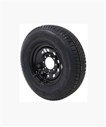 TIRE/WHEEL COMBO ST235/80R16 LRE RADIAL16X6 865 BLACK MOD WHEEL