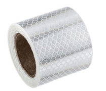 White Self Adhesive Reflective Tape (Sold 2in X 12in)