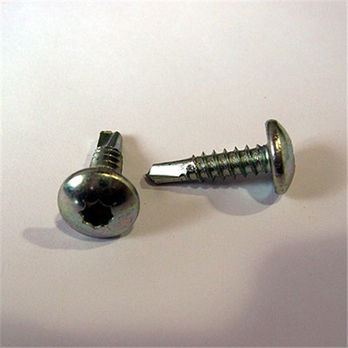 Double Square Drive Screw #10-16 x 3/4", Truss Head, Zinc Coating