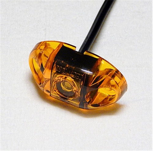 Oval 2" Led Clearance Light, Amber 