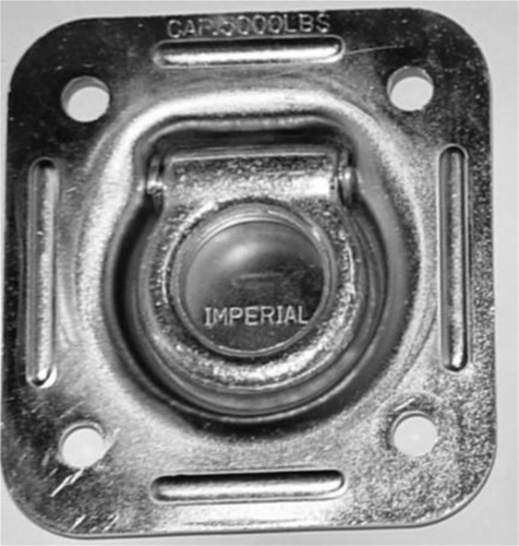 Square D-Ring - Recessed
