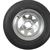Goodyear Endurance Tire ST205/75R15D with 5 Lug Steel Silver Spoke Wheel