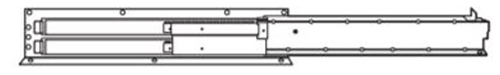 22" Generator Slide Rails 