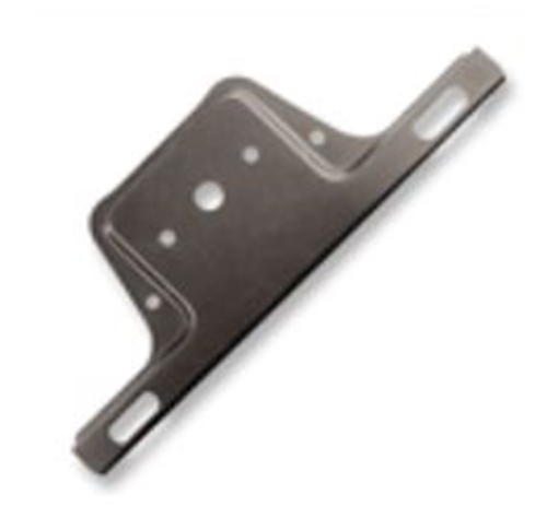 Black License Plate Bracket without Light